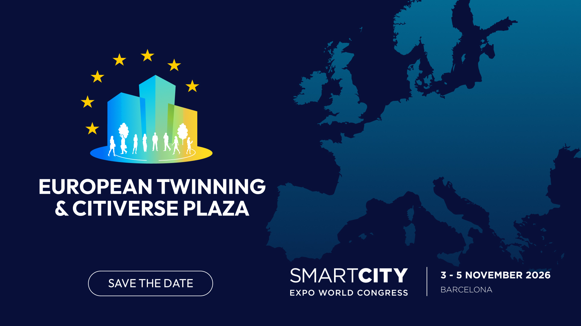 european twinning and citiverse plaza banner