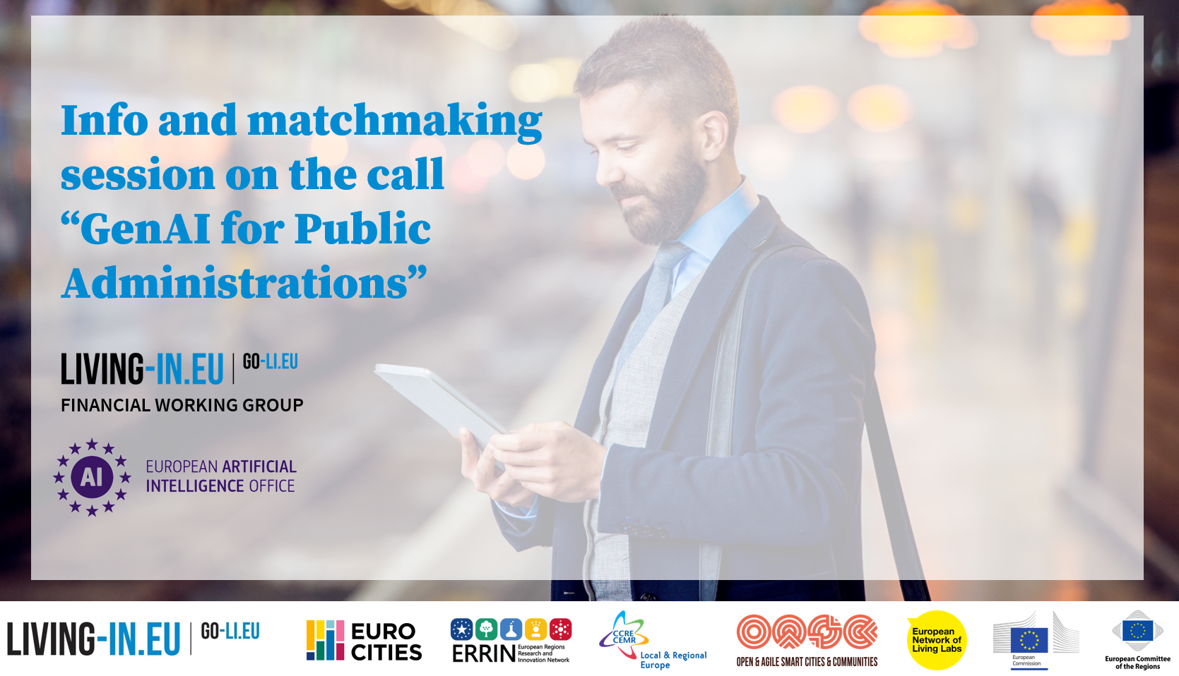 Info and Matchmaking Session on GenAI for PA