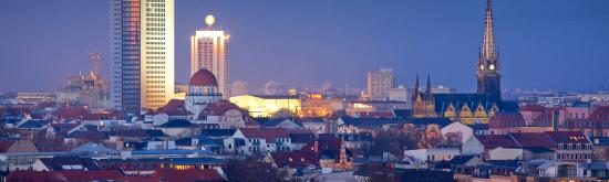 EU city Leipzig, Germany