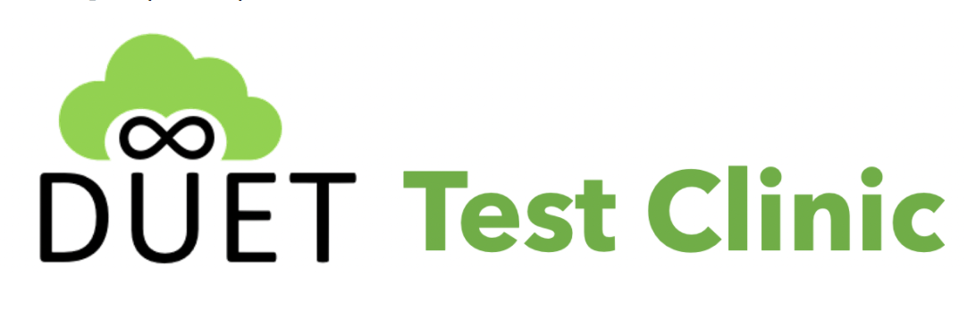 DUET test clinic logo