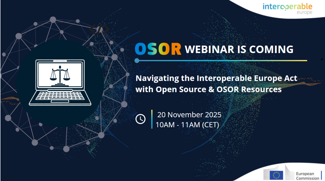OSOR webinar 20 November