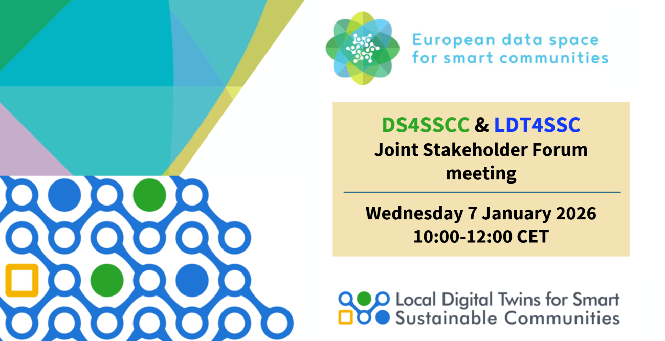 LDT4SSC DS4SSCC Joint stakeholder forum No. 2