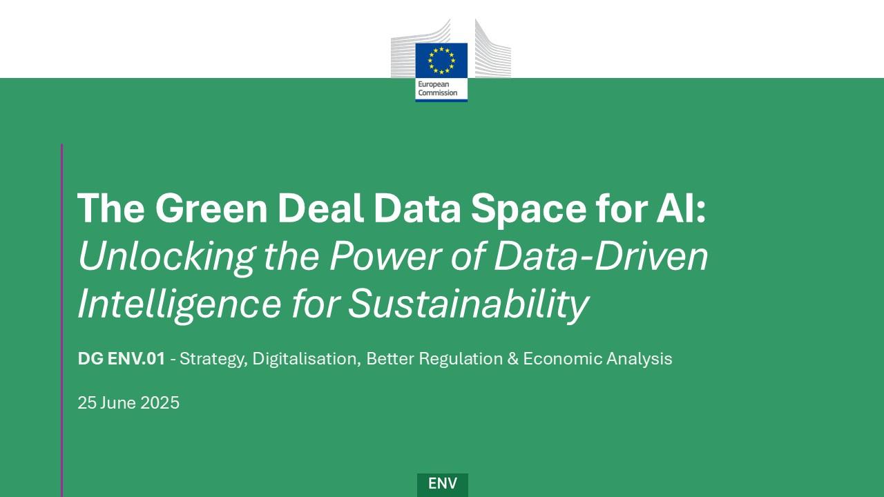 Green Deal Data Space