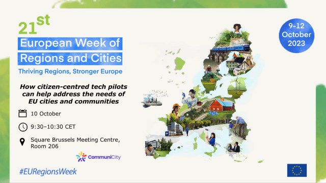How citizen-centred tech pilots can help address the needs of EU cities & communities