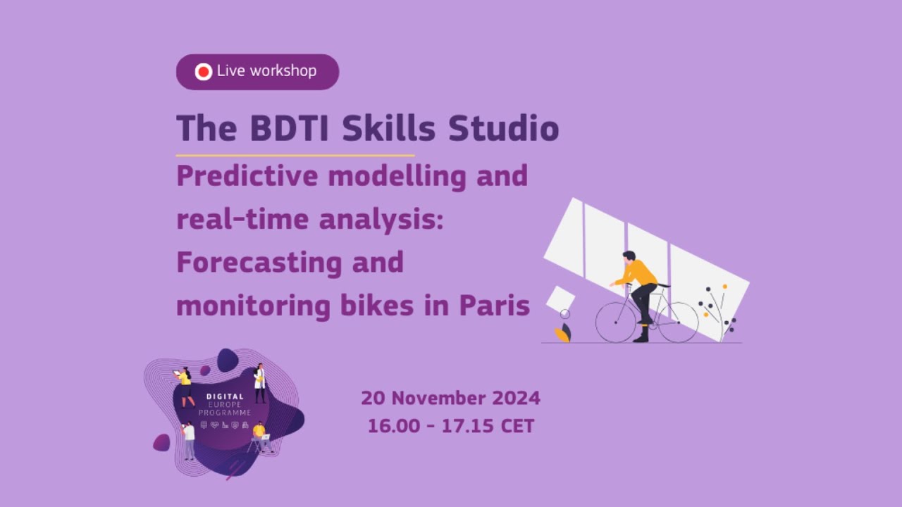 Predictive Modelling and real-time analysis: Real-time forecasting and monitoring of bicycle use